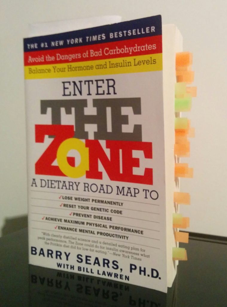 Book cover of The Zone by Barry Sears