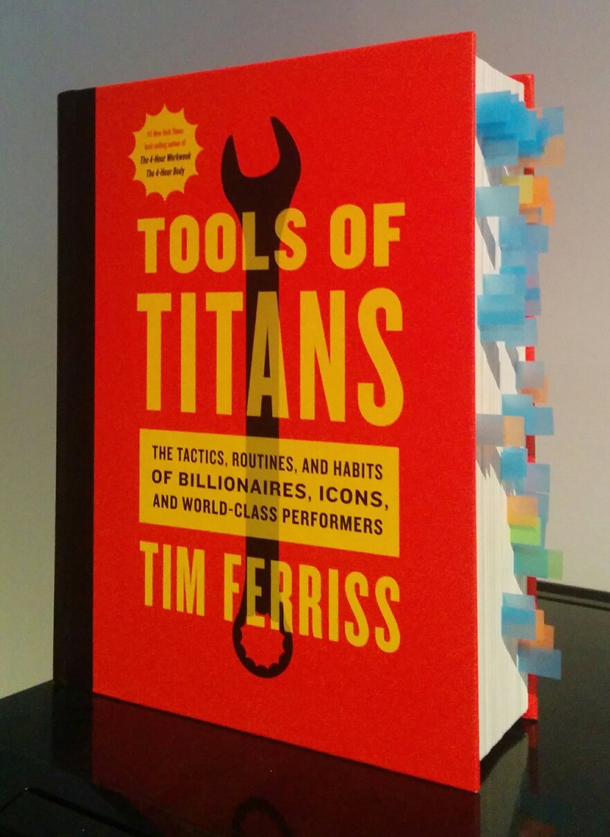 Book Cover of Tools of Titans