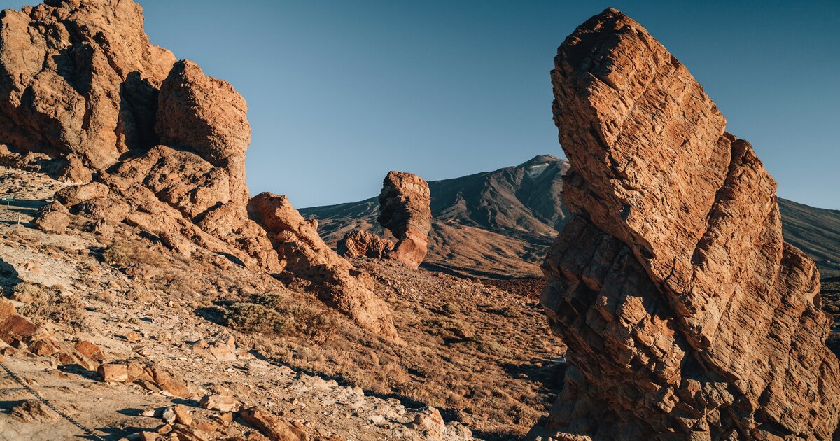 View of the El Teide summit, where I would stage my proposal